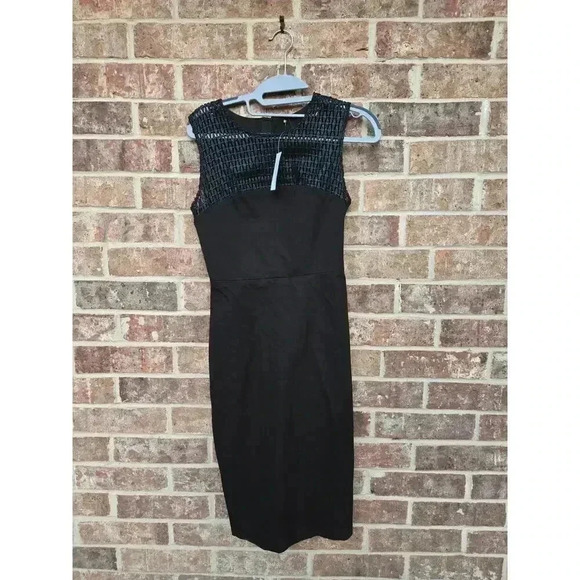 Roland Mouret Collection  for Banana Republic Lace Yoke Dress Size 2 - Picture 2 of 5